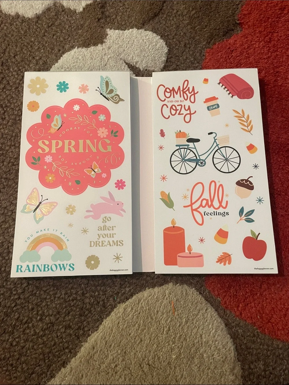 NWT Happy Planner seasonal stickers